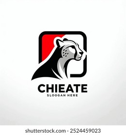 design moderno e simples logotipo chita