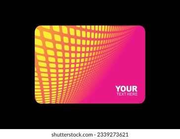 Modern simple clean business card template design. colorful business cards. Vector illustration of flower , beautiful pattern.