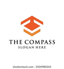 modern simple and clean compass concept