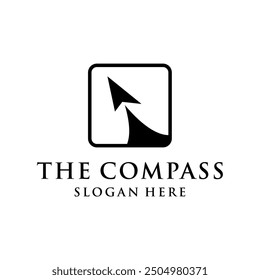 modern simple and clean compass concept