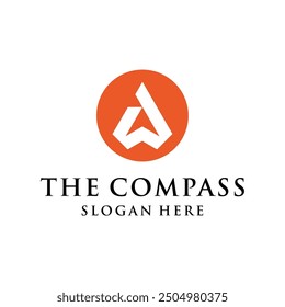 modern simple and clean compass concept