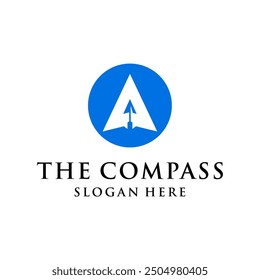 modern simple and clean compass concept