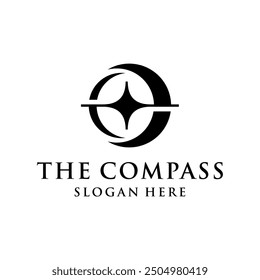 modern simple and clean compass concept