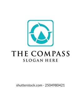 modern simple and clean compass concept
