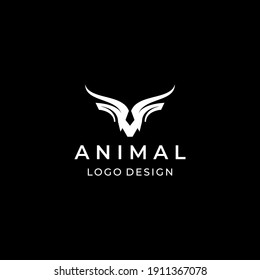 Modern, simple and clean logo about a goat.
EPS 10, Vector.
