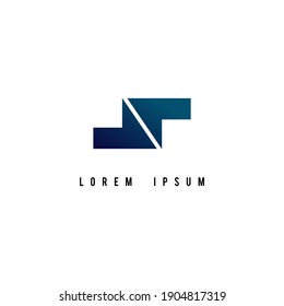 Modern and Simple colorful abstract vector logo or element design. Best for identity, Business and logotypes eps 10