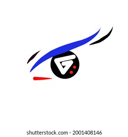 Modern, simple and colorful logo