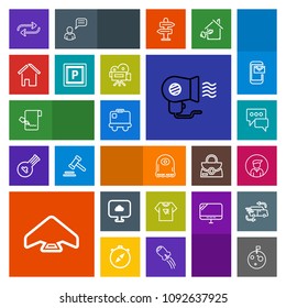 Modern, simple, colorful vector icon set with chat, document, planet, boy, speech, astronaut, male, alien, character, cartoon, list, change, substitute, typography, airport, parachuting, travel icons