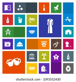 Modern, simple, colorful vector icon set with taiko, fashion, easter, japan, food, bottle, alcohol, award, dress, interior, medal, breakfast, drink, furniture, liquid, banking, watermelon, money icons