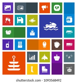Modern, simple, colorful vector icon set with train, picture, lamp, blue, ship, wine, ocean, animal, conditioning, nature, rail, red, map, dinner, conditioner, sky, diagram, data, glass, frame icons