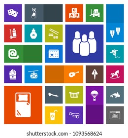 Modern, simple, colorful vector icon set with cargo, baby, drill, work, horse, equipment, toy, communication, shipping, guitar, day, truck, calendar, timetable, market, hand, website, basket icons