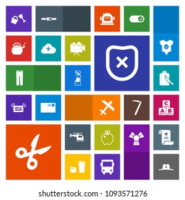 Modern, simple, colorful vector icon set with texas, bucket, fashion, kettle, airplane, toy, kid, flight, shovel, add, organic, pants, clothing, cutlery, cloud, tool, food, protection, kitchen icons