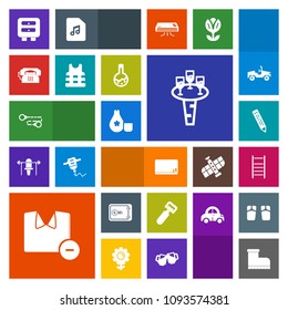 Modern, simple, colorful vector icon set with kitchen, male, chain, pencil, education, style, ladder, sake, phone, life, laboratory, white, japanese, jacket, peeler, cuisine, alcohol, fashion icons