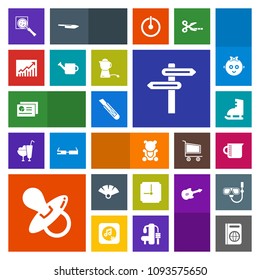 Modern, simple, colorful vector icon set with travel, child, infant, liquid, kid, trend, fan, sport, hour, japanese, teddy, baby, banner, can, equipment, container, gardening, cutter, clock, ice icons