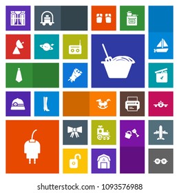 Modern, simple, colorful vector icon set with glasses, signal, bouquet, horse, cable, window, play, floral, technology, bear, sunglasses, airplane, chinese, duck, plane, style, power, energy icons
