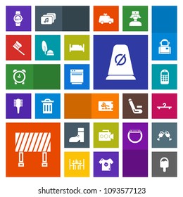 Modern, simple, colorful vector icon set with traffic, stove, mobile, background, hour, oven, appliance, food, coupon, brush, ink, health, hygiene, equipment, care, hanger, fashion, icecream icons