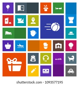 Modern, simple, colorful vector icon set with home, graphic, sound, backpack, teapot, light, transport, texas, headphone, west, sofa, vehicle, style, retro, sport, decoration, equipment, present icons