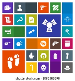 Modern, simple, colorful vector icon set with sea, character, gas, fashion, stove, business, scary, cold, brush, hat, film, file, oven, cooler, hygiene, harvest, slipper, summer, health, sign icons