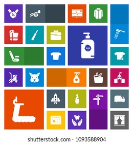 Modern, simple, colorful vector icon set with kid, match, sprayer, building, sale, craft, home, price, happy, clothing, curtain, shirt, spray, child, championship, medieval, package, equipment icons