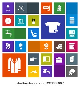 Modern, simple, colorful vector icon set with outfit, sweet, blossom, map, floral, window, competitive, flower, note, cabinet, music, home, sink, style, musical, nature, faucet, championship icons