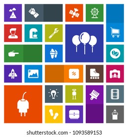Modern, simple, colorful vector icon set with sky, coffee, warm, wax, android, celebration, ice, bulb, sweet, technology, energy, blue, stamp, home, light, futuristic, boy, landscape, letter icons