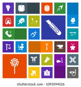 Modern, simple, colorful vector icon set with water, nature, drill, cream, beauty, audio, map, music, beautiful, snorkel, pendulum, sea, luggage, button, butterfly, lollipop, baggage, insect icons