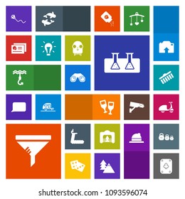 Modern, simple, colorful vector icon set with cycle, poker, game, test, equipment, alcohol, clean, fitness, gym, treadmill, red, warm, bicycle, christmas, sky, binocular, shape, fun, joy, home icons