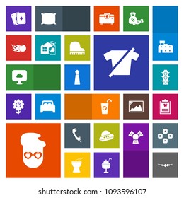 Modern, simple, colorful vector icon set with clothing, juice, clinic, space, piece, communication, ufo, fashion, game, light, cleaner, poker, spacecraft, drink, astronomy, jewelry, dentist icons