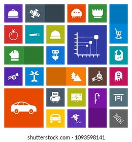 Modern, simple, colorful vector icon set with energy, forest, food, scarf, dna, toy, space, season, environment, health, move, winter, power, technology, apple, monster, child, nature, healthy icons