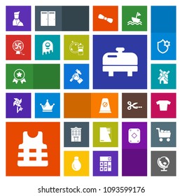 Modern, simple, colorful vector icon set with traffic, electricity, clothes, equipment, wind, mill, map, fashion, globe, winner, boiler, restaurant, waiter, global, street, water, home, file icons
