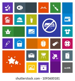 Modern, simple, colorful vector icon set with cooking, coffee, grill, graph, jacket, trend, air, beauty, hat, nature, bbq, projector, female, meat, delivery, fashion, child, poker, drink, high icons