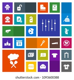 Modern, simple, colorful vector icon set with spacecraft, clothing, kid, white, child, report, penguin, document, technology, health, japan, spaceship, chart, pan, animal, beautiful, cake, graph icons
