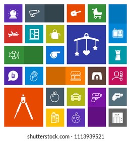 Modern, simple, colorful vector icon set with healthy, organic, telephone, mobile, technology, car, fruit, office, toy, plan, whistle, referee, sorcery, transportation, lift, sport, object, cell icons
