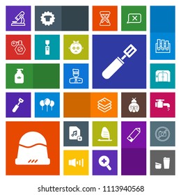 Modern, simple, colorful vector icon set with faucet, research, business, science, cup, hat, music, soap, laboratory, surf, tap, drink, ocean, clean, coffee, biology, microscope, liquid, data icons