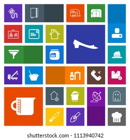 Modern, simple, colorful vector icon set with kite, internet, transparent, joy, clothing, profile, house, footwear, air, summer, shirt, restaurant, t-shirt, new, property, white, meal, machine icons