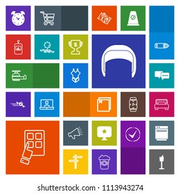 Modern, simple, colorful vector icon set with hour, star, transport, double, transportation, voice, helicopter, internet, holder, clock, loud, modern, worker, wine, alarm, swimsuit, loudspeaker icons