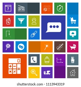 Modern, simple, colorful vector icon set with finance, style, web, chat, kid, book, object, drink, cocktail, accounting, baby, bag, unknown, leather, fashion, internet, stroller, air, medical icons