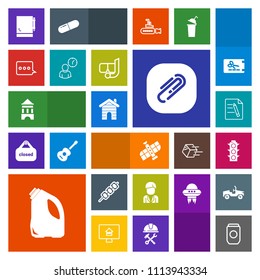 Modern, simple, colorful vector icon set with technology, notebook, man, time, green, hour, space, sign, message, house, aluminum, snorkel, male, barbecue, building, estate, document, boy, real icons