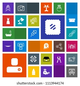 Modern, simple, colorful vector icon set with coffee, space, fiction, aerial, document, postage, sword, person, monster, weapon, control, celebration, post, business, doctor, holiday, folder icons