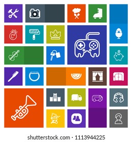 Modern, simple, colorful vector icon set with internet, bank, female, bugle, sound, key, food, bed, thermometer, person, trumpet, money, hammer, spanner, arrow, violoncello, service, tool, human icons
