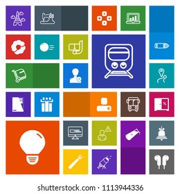Modern, simple, colorful vector icon set with road, social, transportation, eiffel, cabinet, profile, sweet, online, transport, bulb, navigation, energy, landmark, train, location, dessert, add icons