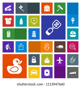 Modern, simple, colorful vector icon set with transport, sea, fashion, grater, ship, vessel, surgeon, equipment, bag, medical, background, play, fitness, food, cooking, medicine, boat, toy, tool icons