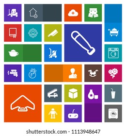 Modern, simple, colorful vector icon set with parachuting, washer, shipping, education, cube, car, nature, scale, square, user, avatar, equipment, truck, transport, wash, flower, profile, tea icons