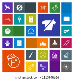 Modern, simple, colorful vector icon set with cap, picture, exclamation, thermometer, sword, space, roller, danger, sign, head, airplane, weapon, galaxy, knight, clothing, mark, planet, scale icons