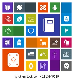 Modern, simple, colorful vector icon set with bathroom, space, smart, faucet, clothing, bucket, cargo, game, temperature, chair, box, time, fahrenheit, car, paper, sink, play, gadget, sofa, fan icons