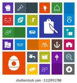 Modern, simple, colorful vector icon set with restaurant, home, decoration, holiday, season, web, cold, avatar, speed, human, transport, fork, window, roof, warm, road, scarf, kitchen, faucet icons