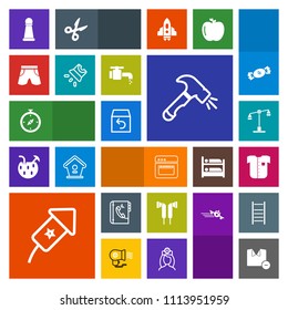 Modern, simple, colorful vector icon set with internet, chess, compass, equipment, judge, audio, shipping, white, event, delivery, clothing, celebration, oven, box, king, clothes, book, justice icons