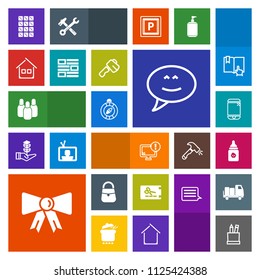 Modern, simple, colorful vector icon set with fashion, price, sweet, discount, stationery, north, equipment, cone, nutrition, dessert, chocolate, warning, food, ball, pencil, chat, template, tie icons