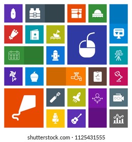 Modern, simple, colorful vector icon set with tap, interior, finance, timetable, kitchen, video, summer, electricity, concept, hydrant, light, pan, trend, launch, graph, retro, time, cooking icons