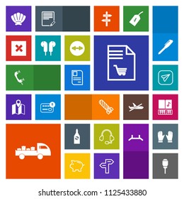 Modern, simple, colorful vector icon set with id, sea, danger, marine, bottle, note, drink, personal, fire, list, beverage, phone, web, shopping, shipping, email, telephone, call, communication icons